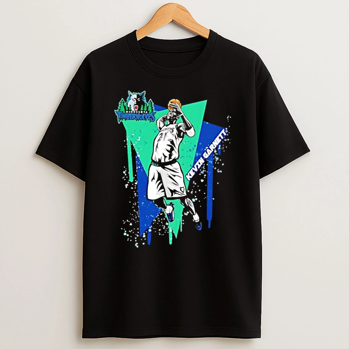 Timberwolves Nba Basketball Kevin Garnett Shirts