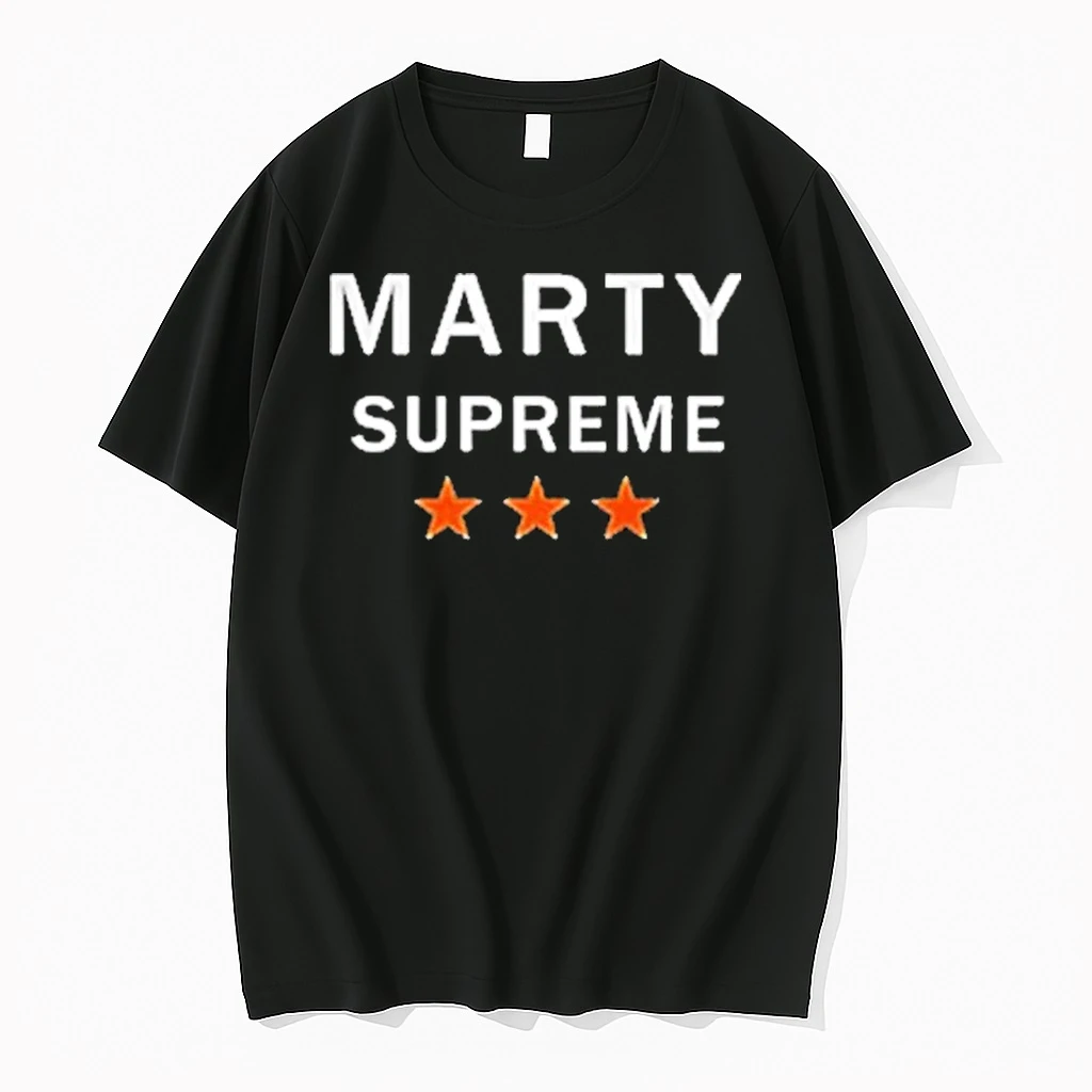 Timothee Chalamet Marty Supreme Logo Shirts