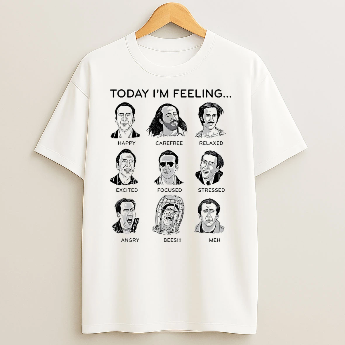 Today Im Feeling Angry Bees Meh Shirts