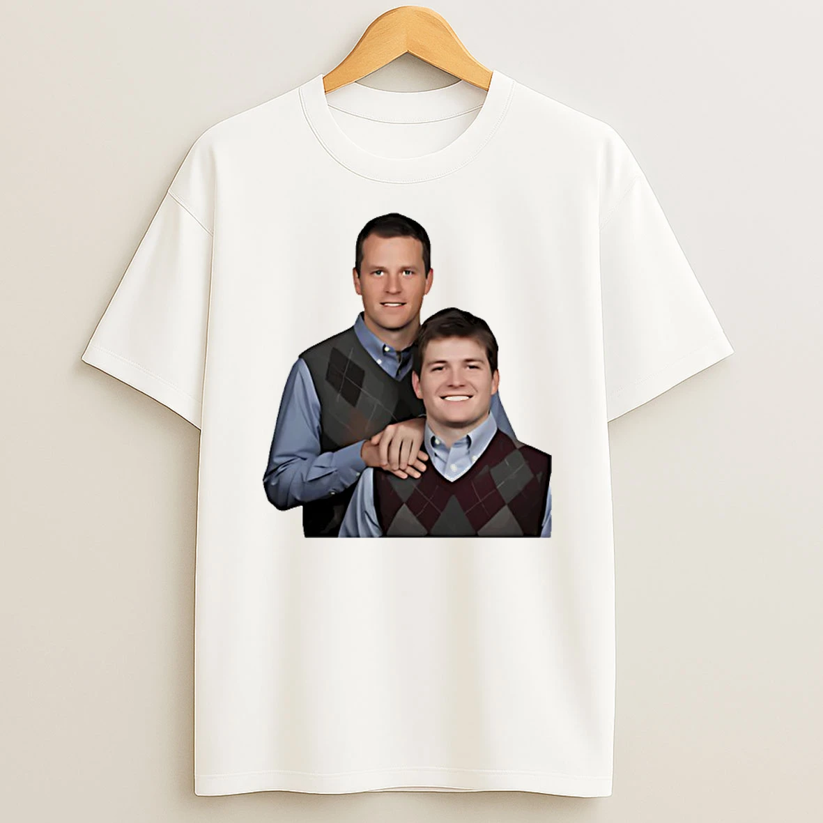 Tom Brady Drake Maye Step Brothers Graphic Shirts