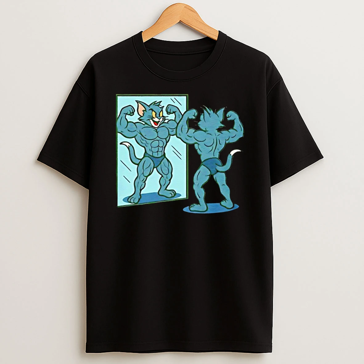 Tom Muscle Tom And Jerry Shirts