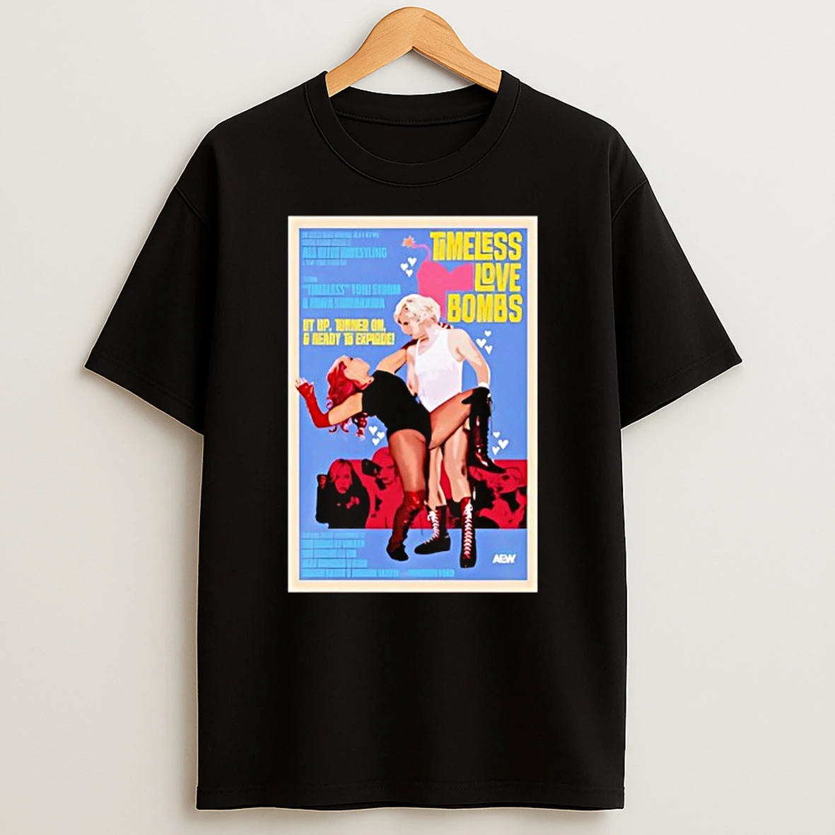 Toni Storm And Mina Shirakawa Timeless Love Bombs Shirts