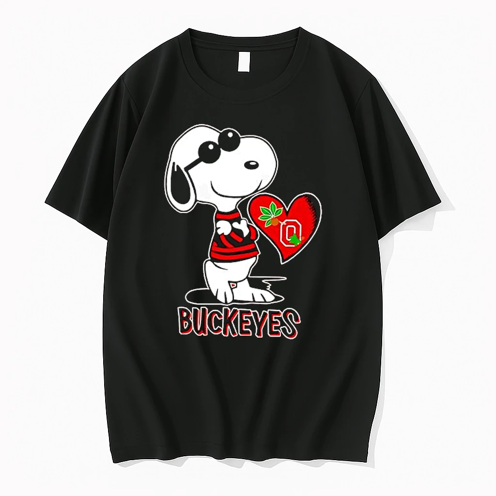 Top Ohio State Buckeyes Peanuts 420 Night 2025 Hockey Shirts