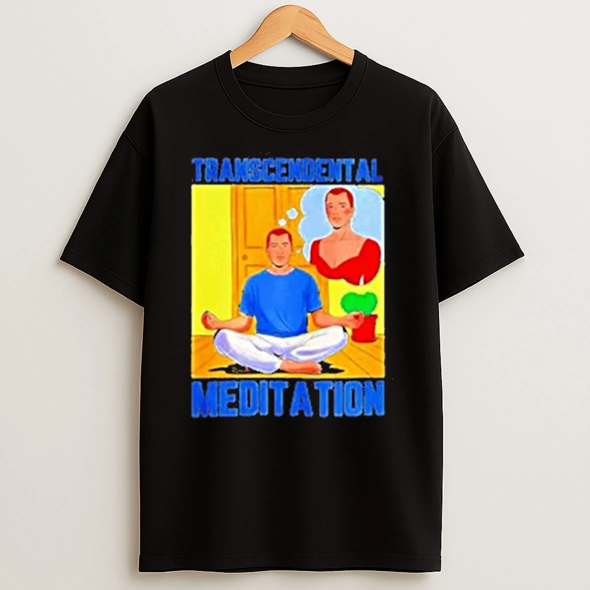 Transcendental Meditation Caricature Shirts