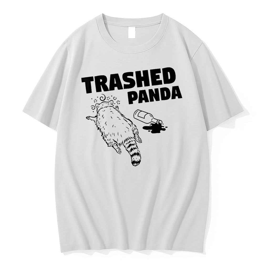 Trashed Panda Racoon Gets Drunk Shirts