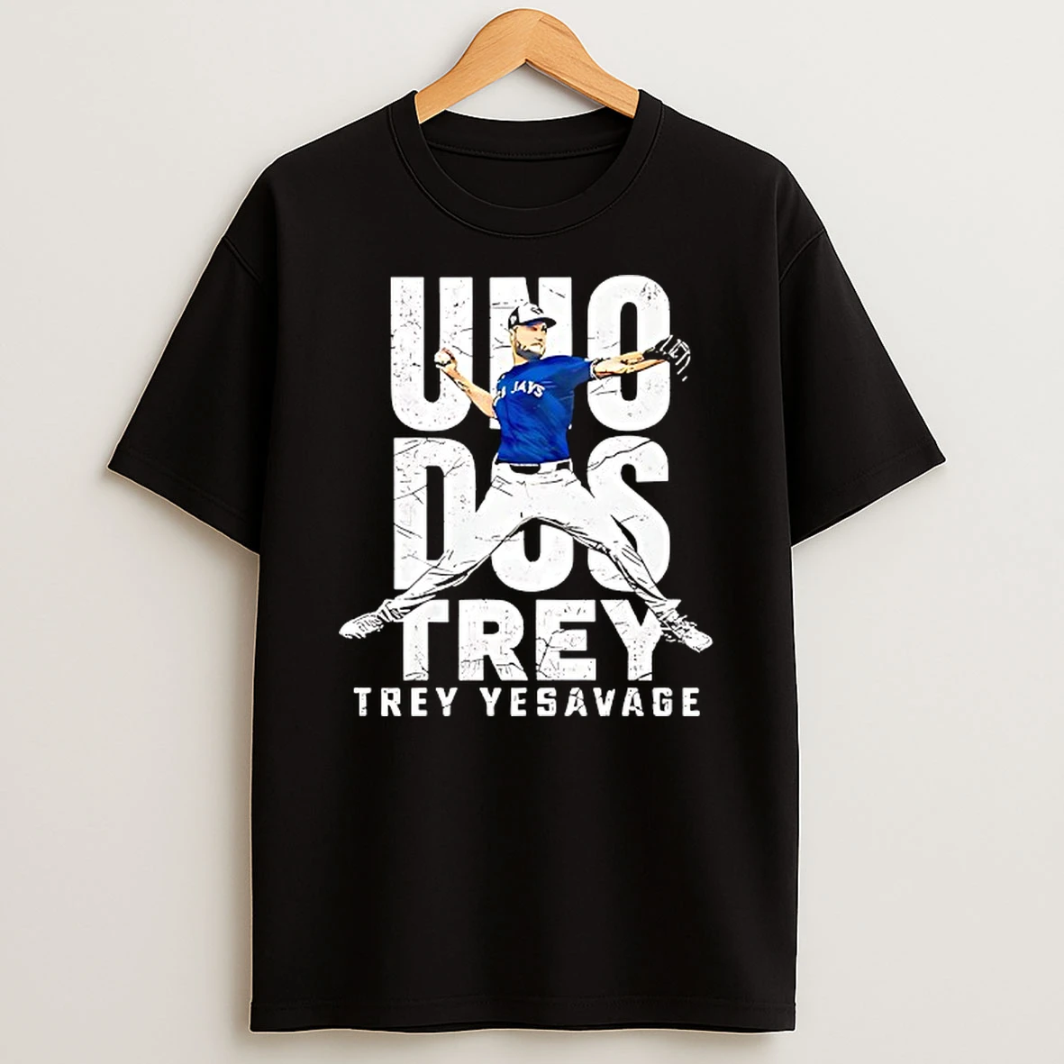 Trey Yesavage Toronto Blue Jays Uno Dos Trey Shirts