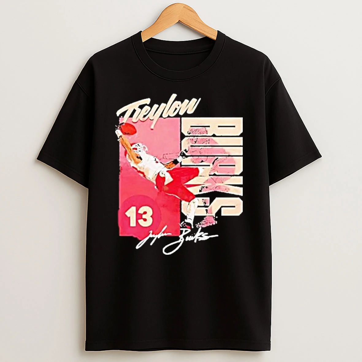 Treylon Burks Washington Commanders One Handed Catch Shirts