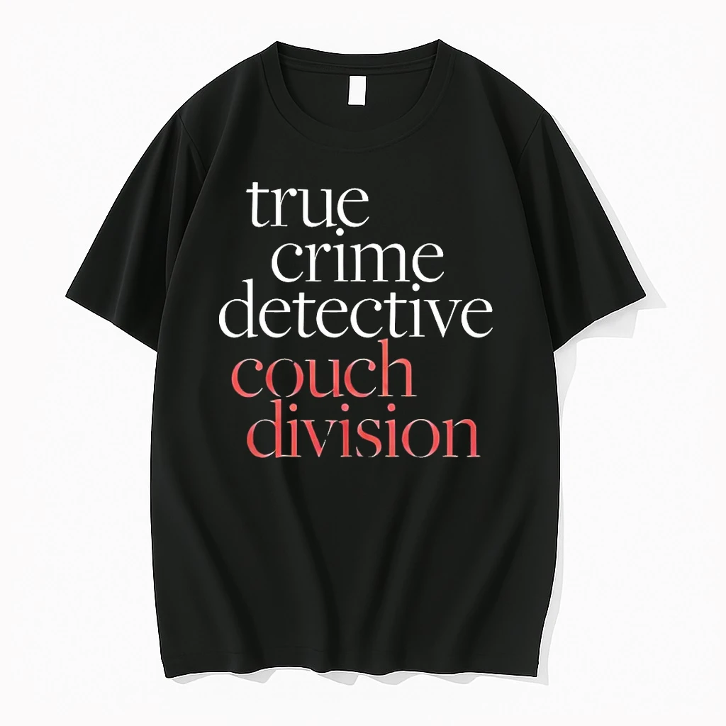 True Crime Detective Couch Division Shirts
