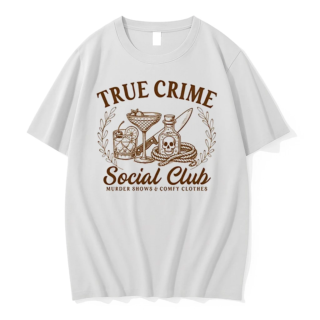 True Crime Fan Social Club Serial Killer Murder Podcast Shirts
