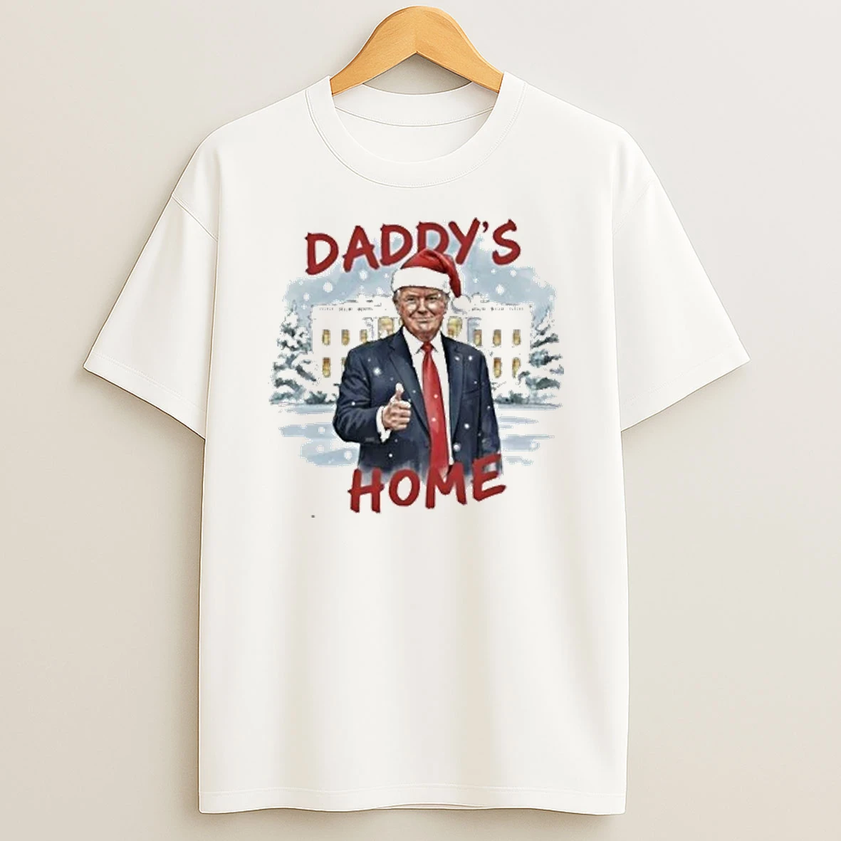 Trump Daddys Home Christmas Shirts