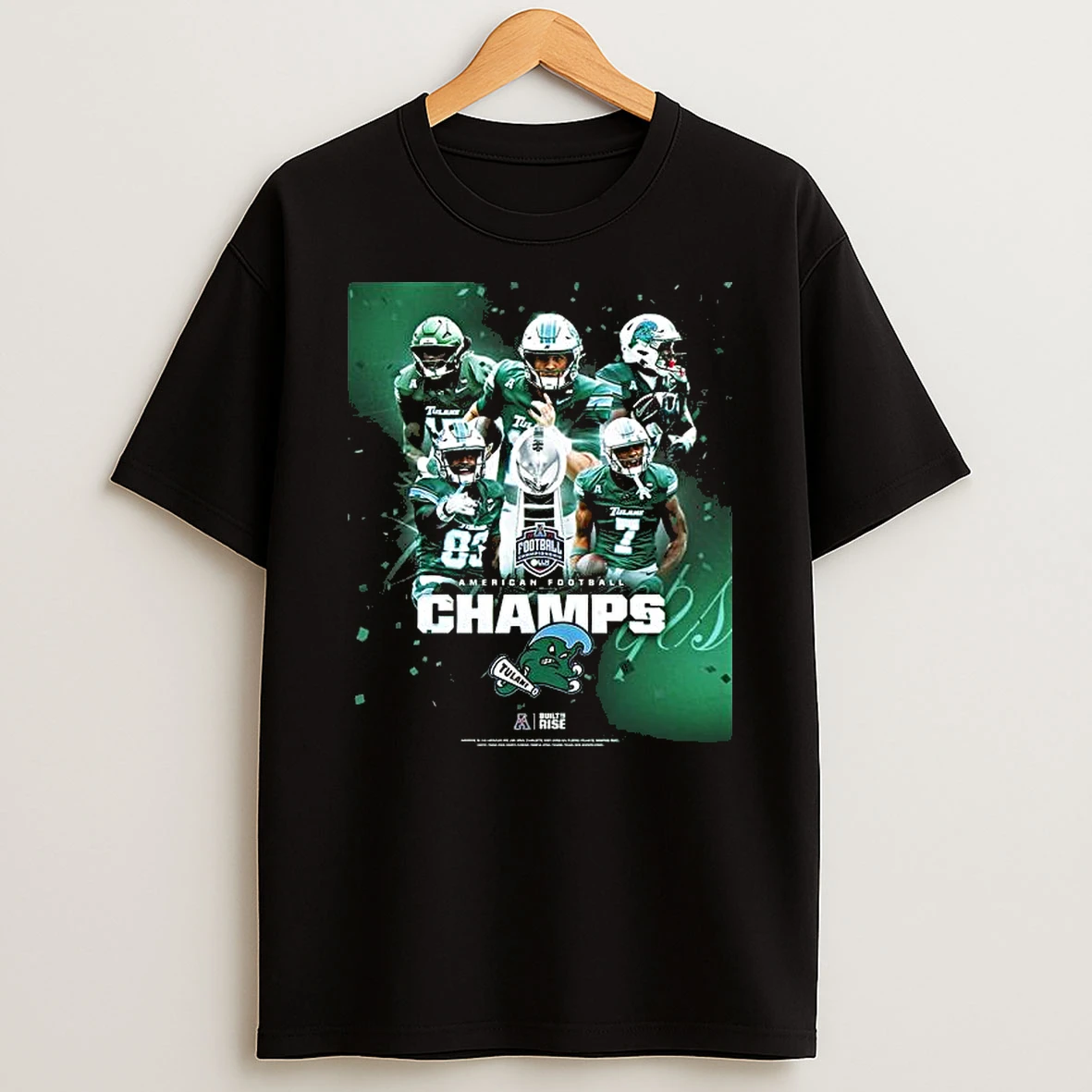 Tulane Football Champions 2025 American Football Championship Shirts