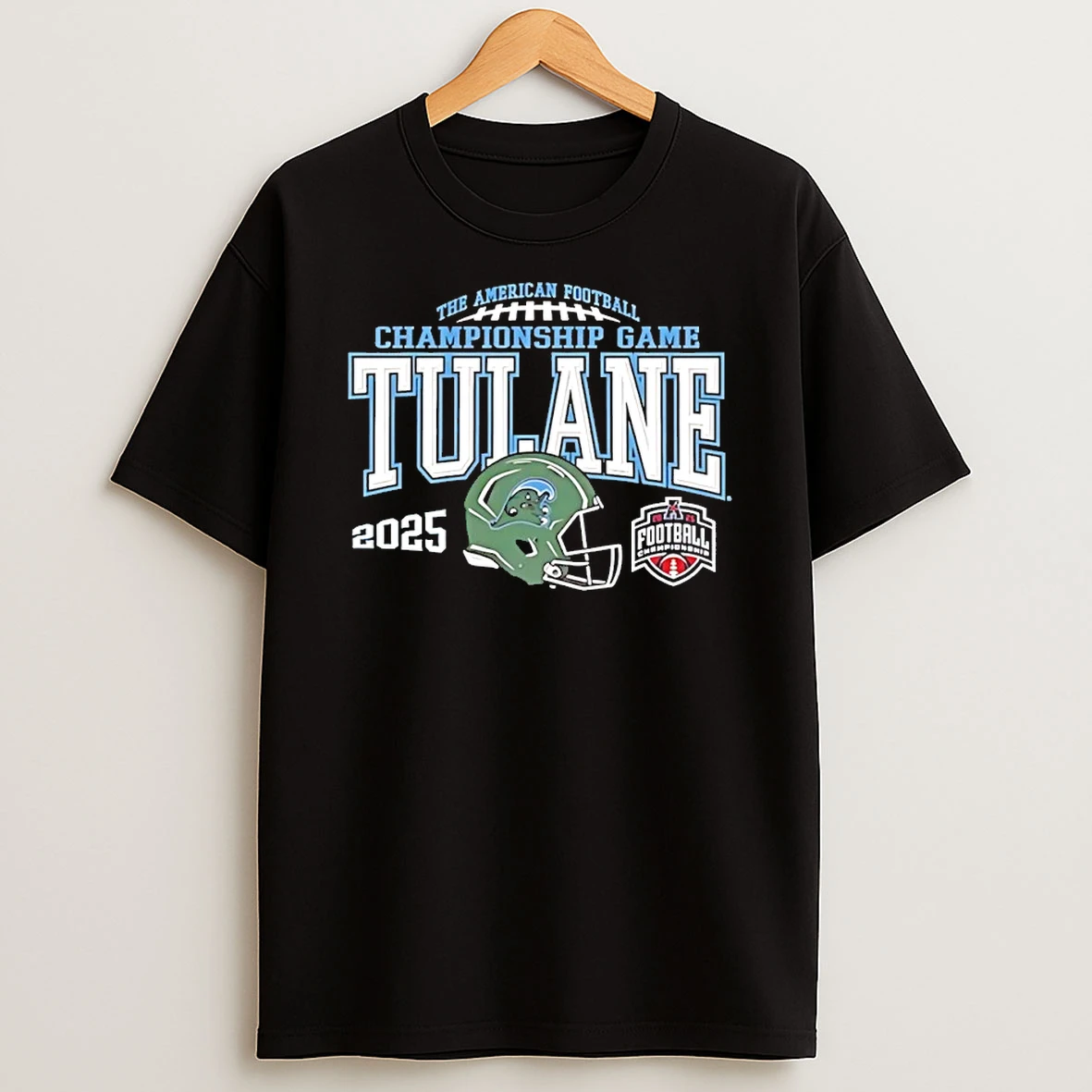 Tulane Green Wave 2025 Acc Football Championship Game Bound Shirts