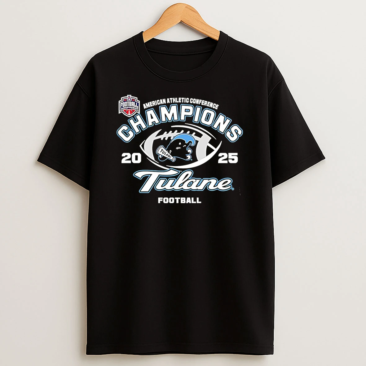 Tulane Green Wave 2025 American Conference Champions Shirts