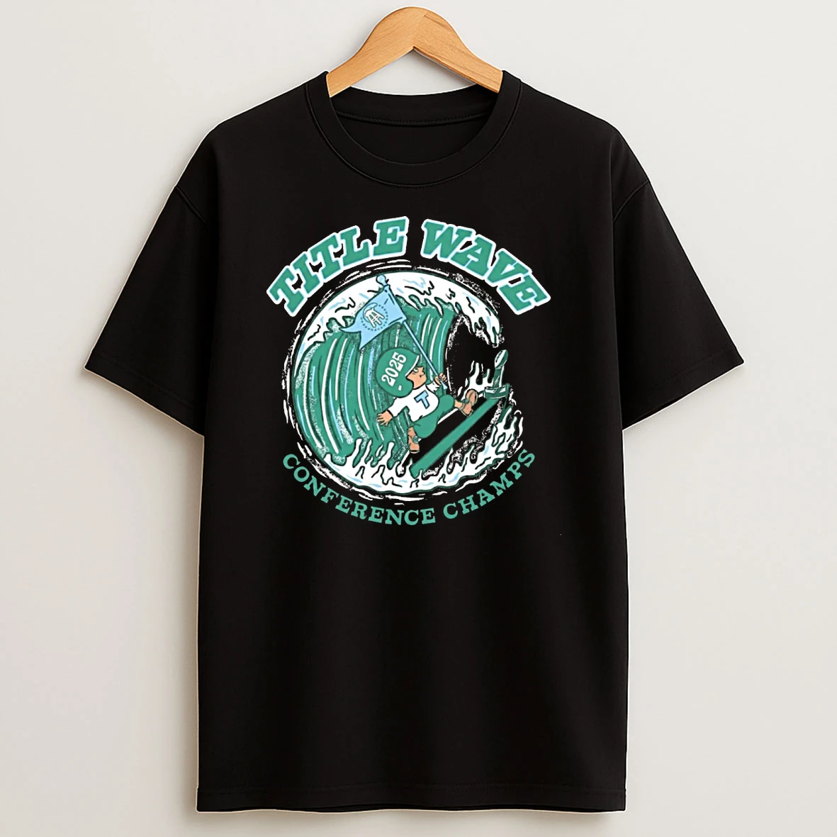 Tulane Green Wave 2025 Title Wave Conference Champs Shirts