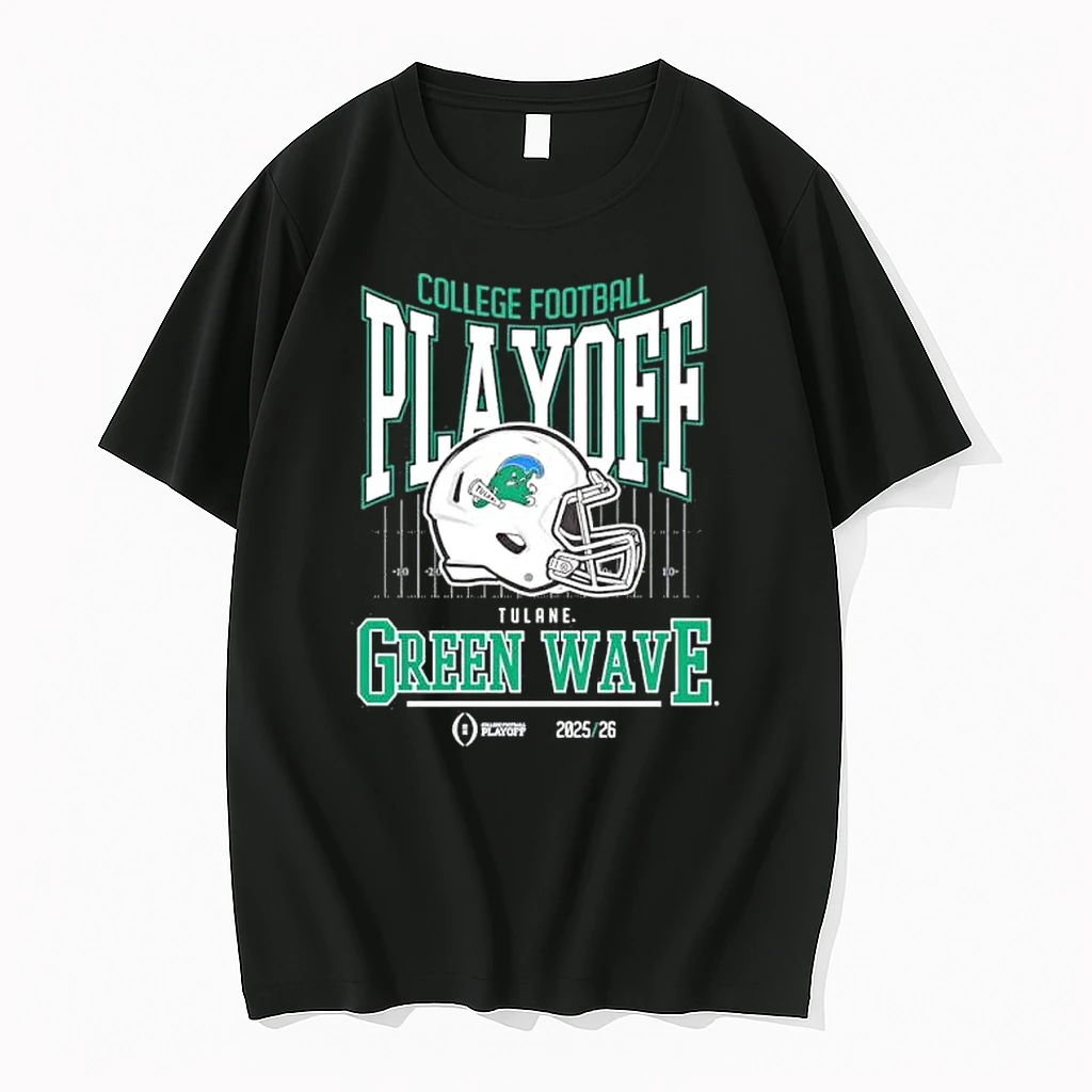 Tulane Green Wave Cfp 12 Team Announcement Shirts
