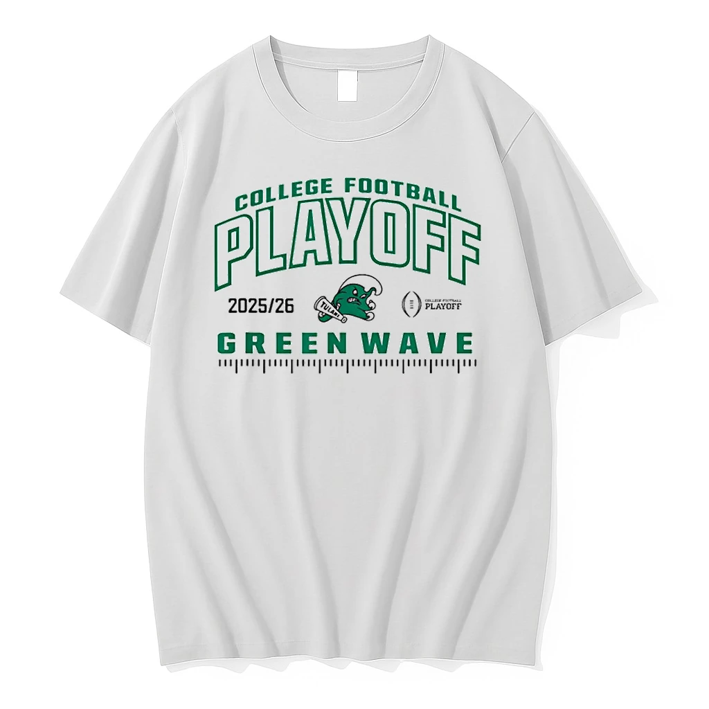 Tulane Green Wave College Football Playoff Cfp 2025 26 Blue Shirts