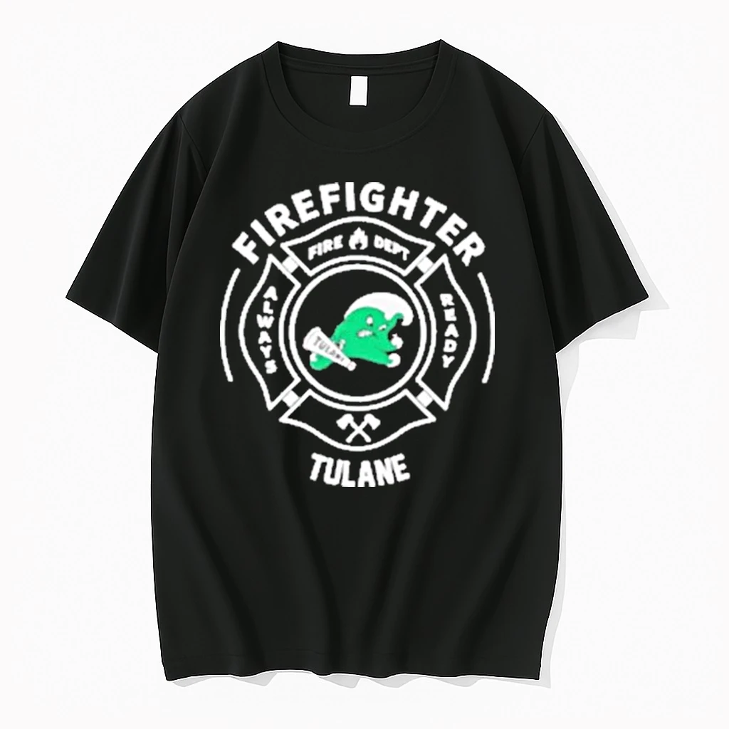 Tulane Green Wave Firefighter Logo Shirts