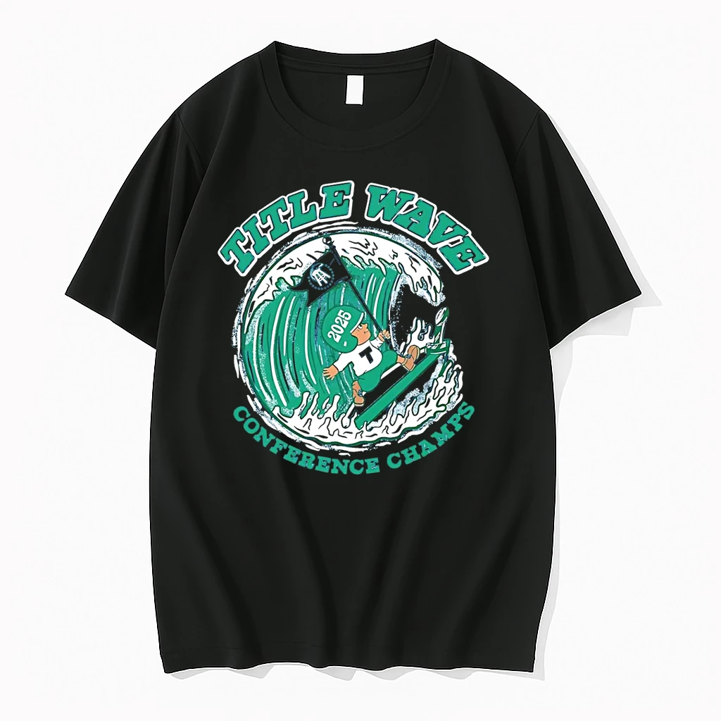 Tulane Green Wave Title Wave 2025 Conference Champions Shirts