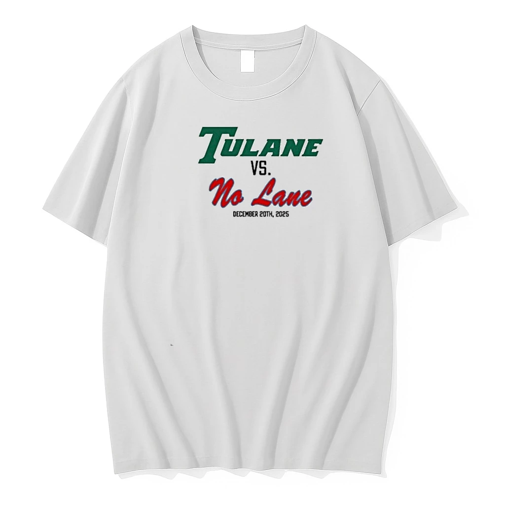 Tulane Vs No Lane Shirts