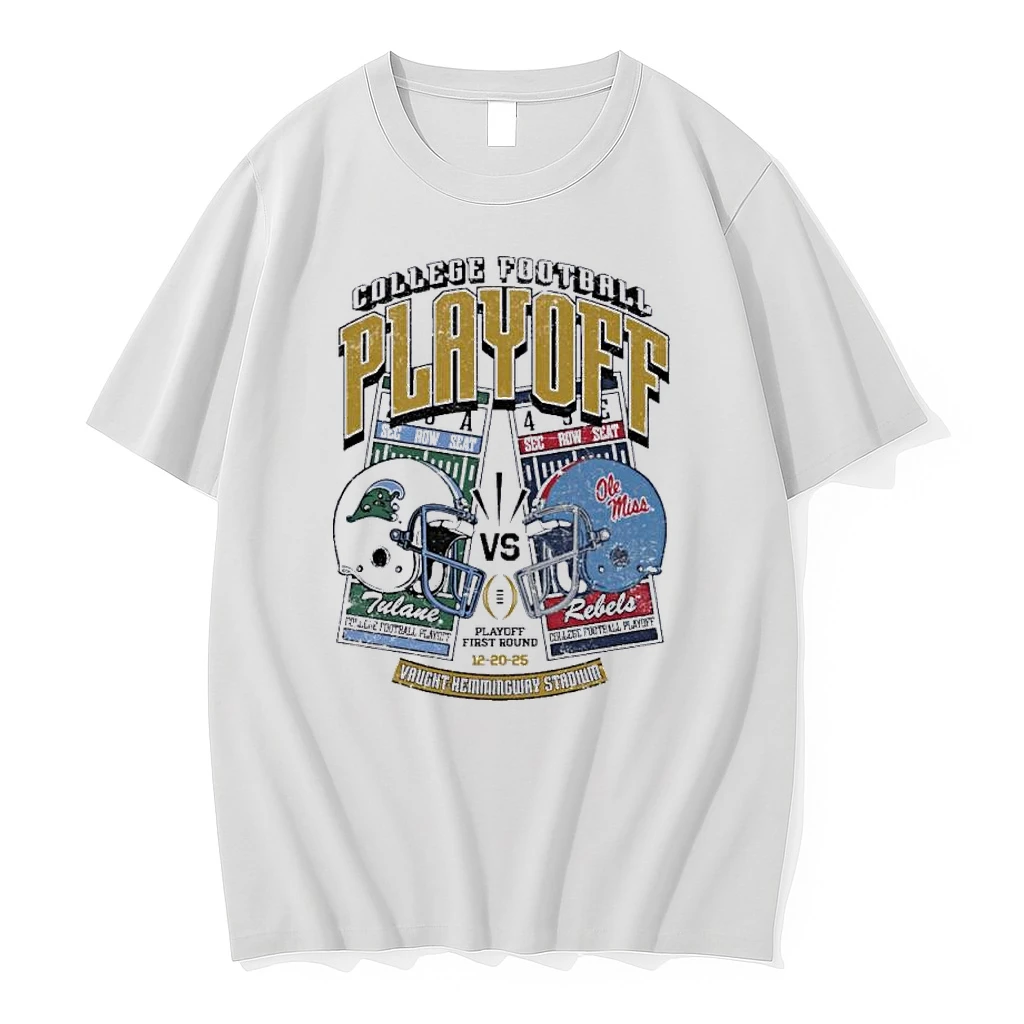 Tulane Vs Ole Miss College Football Playoff Shirts