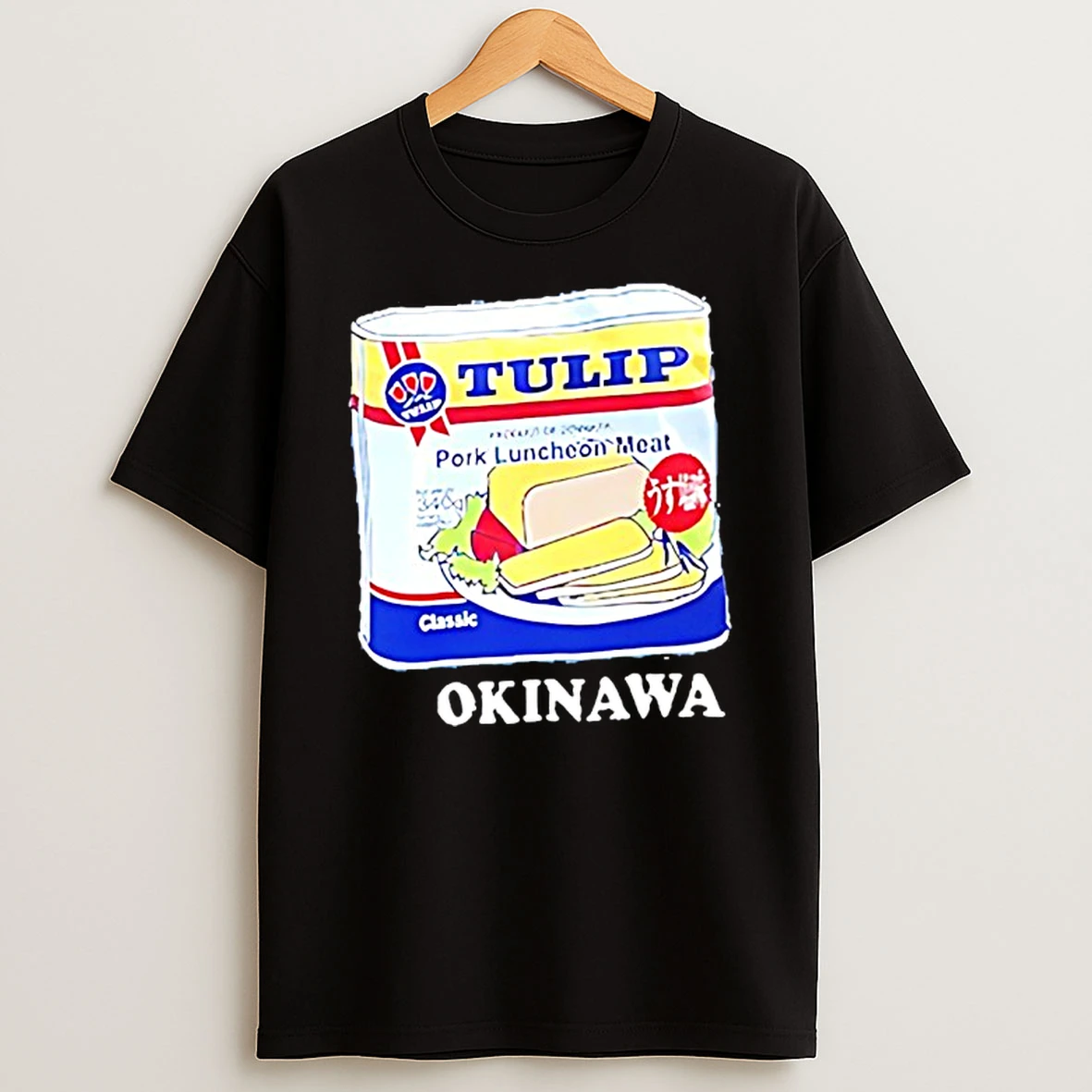 Tulip Pork Luncheon Meat Okinawa Shirts