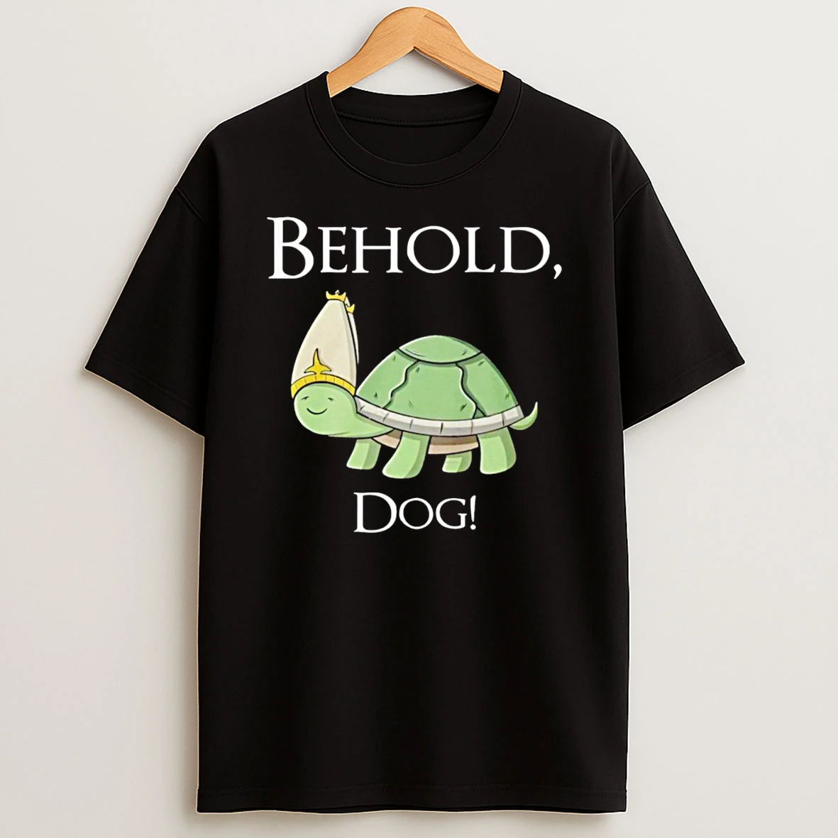 Turtle Behold Dog Shirts