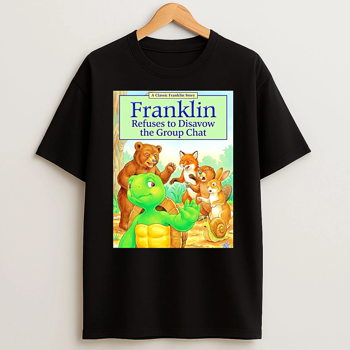 Turtle Franklin Refuses To Disavow The Group Chat Pete Hegseth Meme Shirts