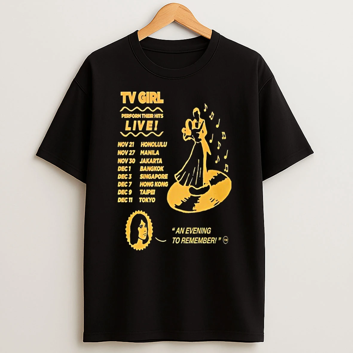 Tv Girl November December 2025 Tour 2025 Shirts