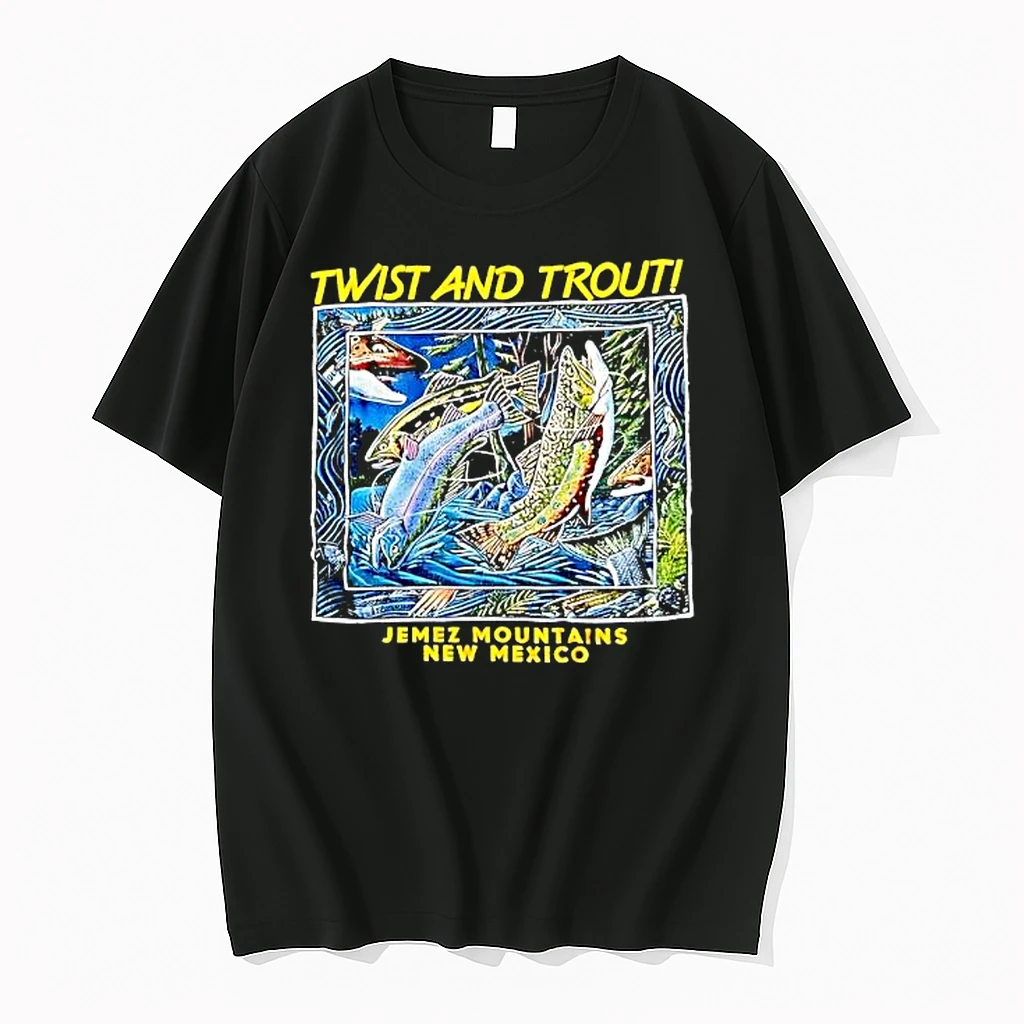 Twist And Trout Jemez Mountains New Mexico Vintage Shirts