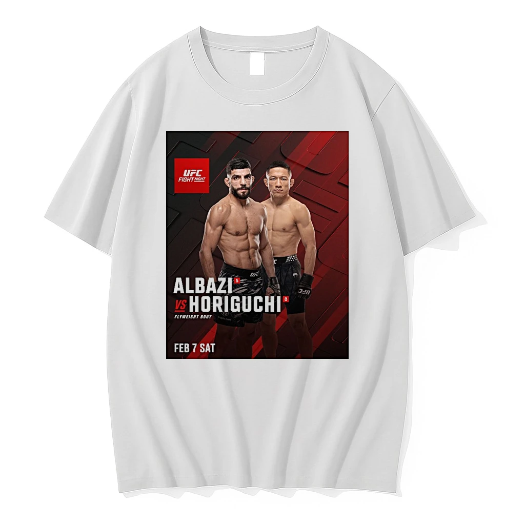 Ufc Fight Night Amir Albazi Vs Kyoji Horiguchi Flyweight Bout February 7th 2026 Shirts