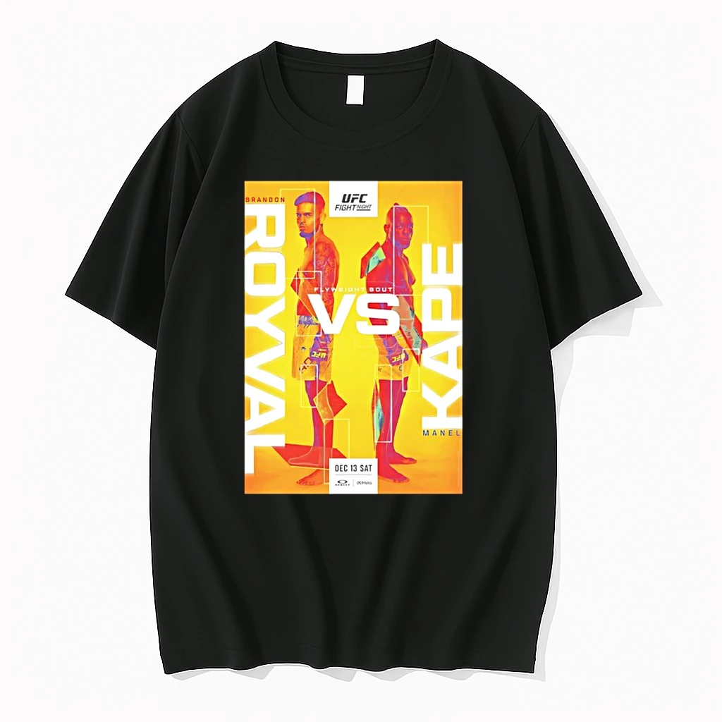 Ufc Fight Night Royval Vs Kape Autographed Event Shirts