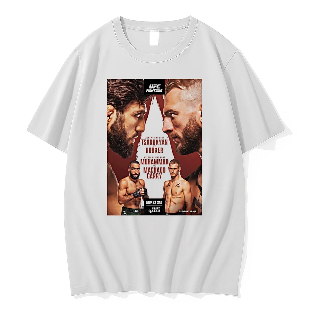 Ufc Fight Night Tsarukyan Vs Hooker Autographed Event Shirts