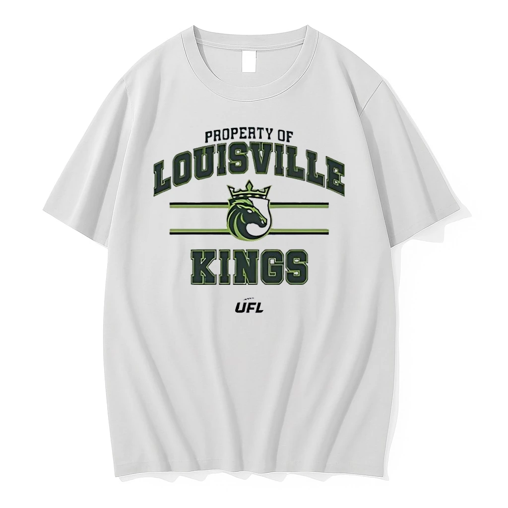 Ufl Property Of Louisville Kings Shirts