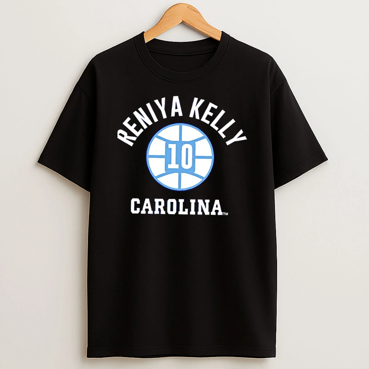 Unc Tar Heels Basketball Reniya Kelly Name Number Ball 7 Shirts
