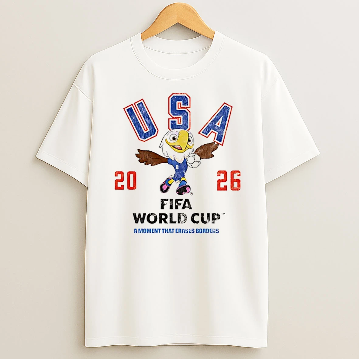 Usa 2026 Fifa World Cup A Moment That Erases Borders Mascot Shirts