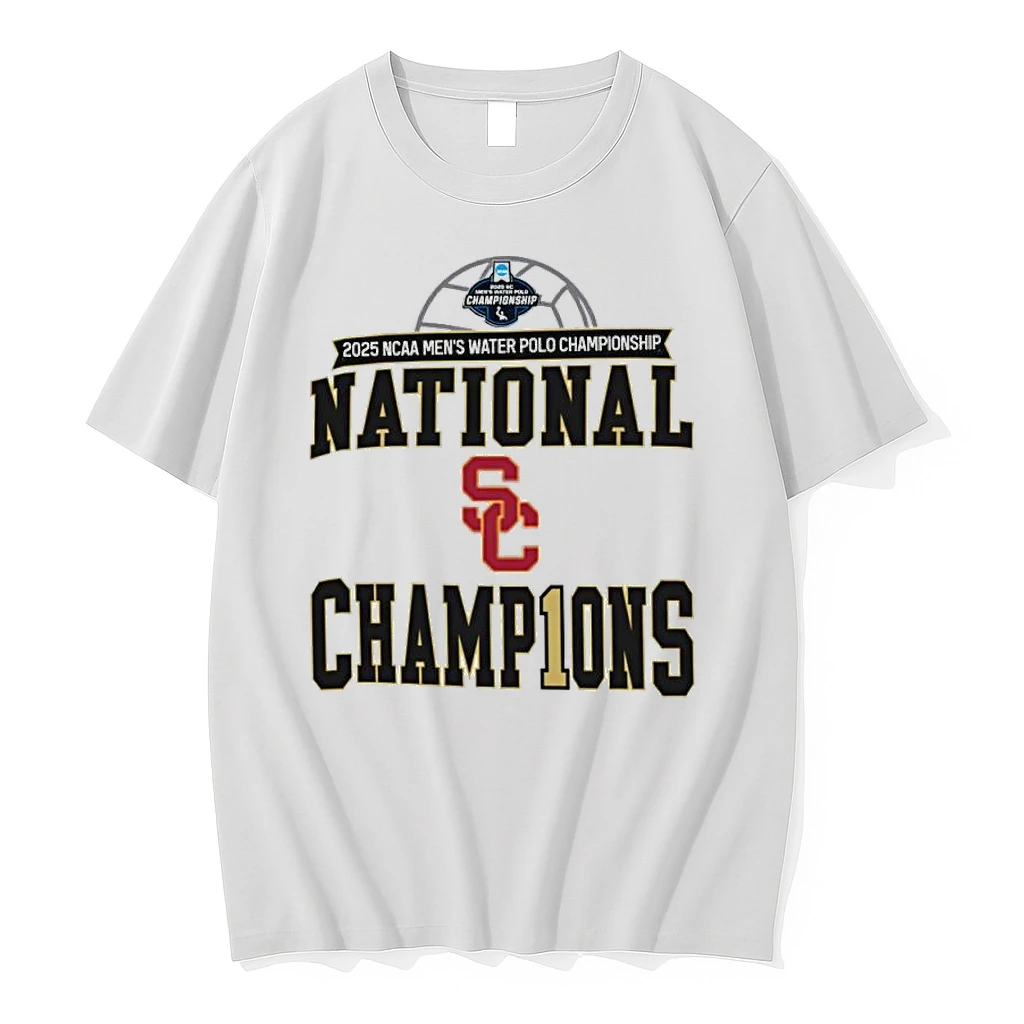 Usc Trojans 2025 Ncaa Mens Water Polo National Champions Shirts