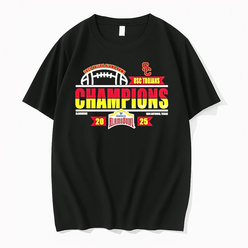 Usc Trojans 2025 Valero Alamo Bowl Bowl Champions Classic Shirts