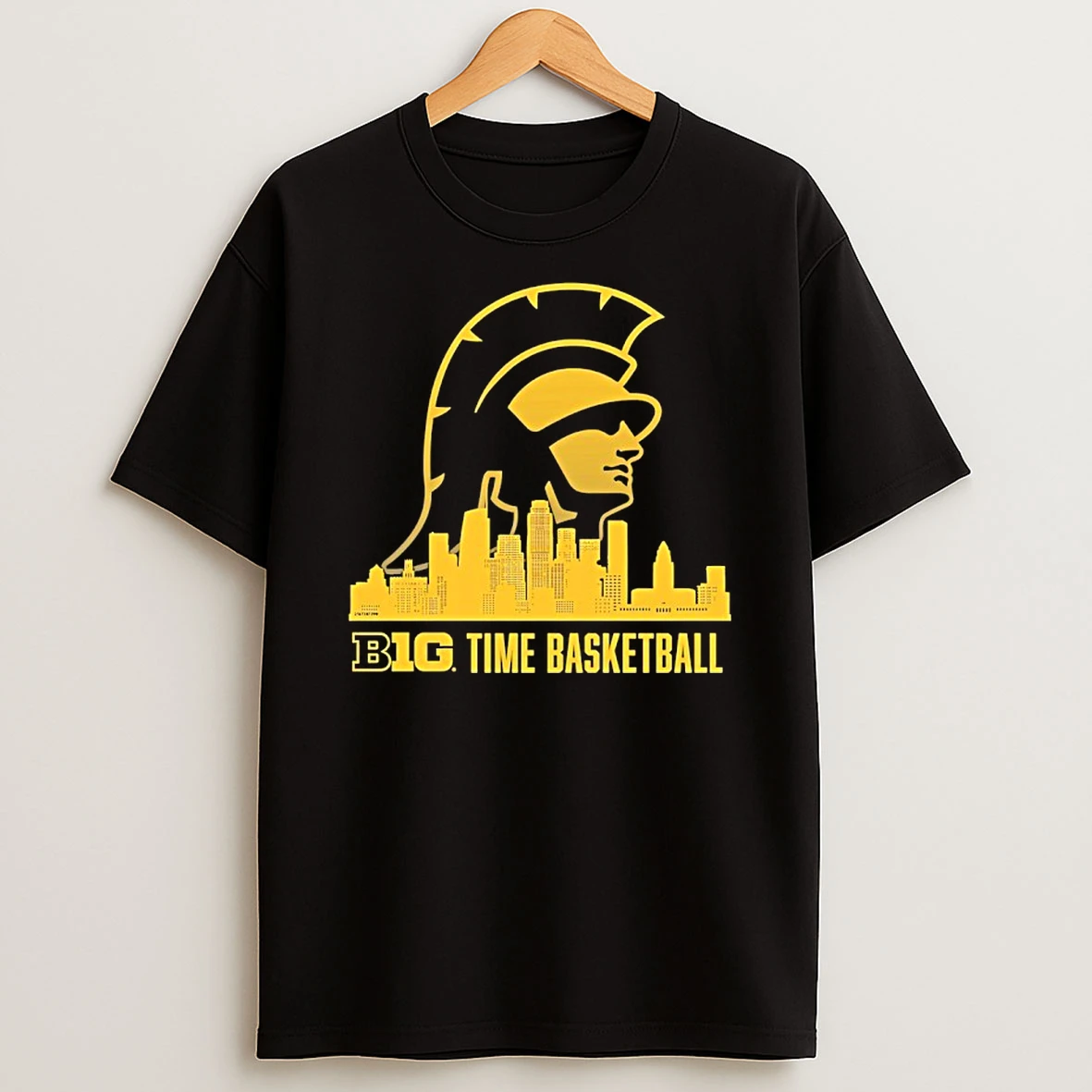 Usc Trojans Big Ten Time Basketball City Skyline Shirts