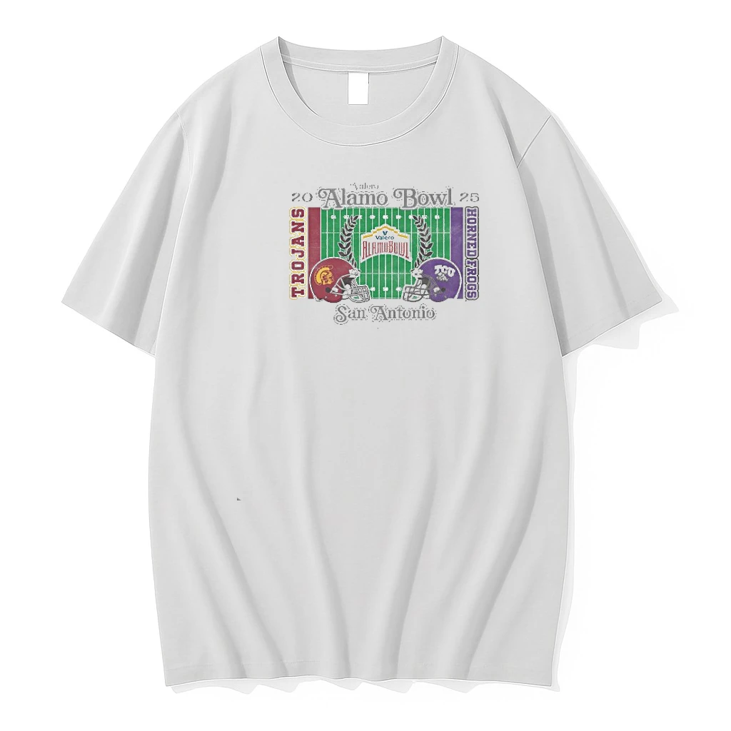 Usc Trojans Vs Tcu Horned Frogs 2025 Valero Alamo Bowl 2 Team Head To Head Shirts