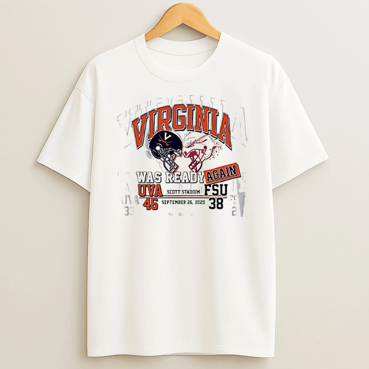 Uva Football Beats Fsu Was Ready Again 2025 Score Shirts