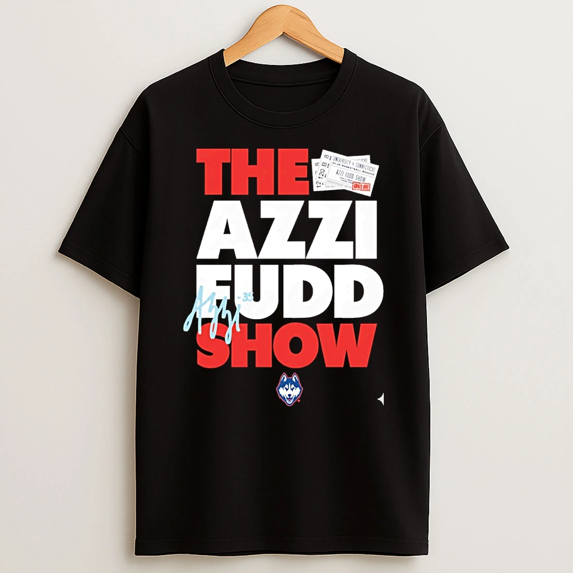 Uconn Huskies The Azzi Fudd Show Signature Shirts