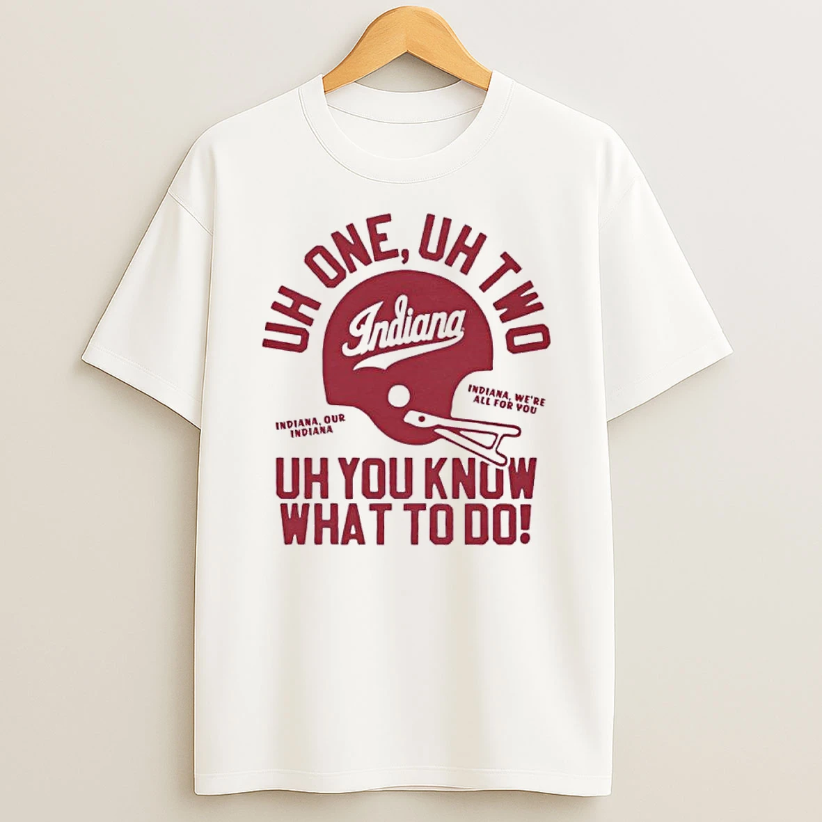 Uh One Uh Two Indiana Football Shirts