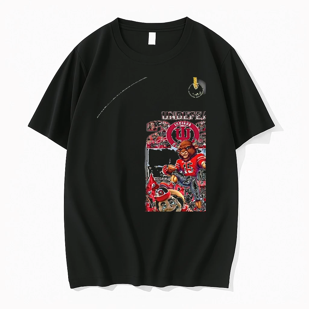 Undefeated 2025 Indiana Hoosiers Big 10 Champions Mascot Shirts