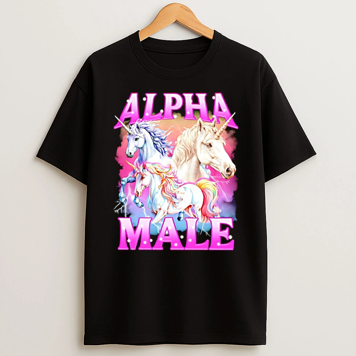 Unicorn Alpha Male Funny Shirts