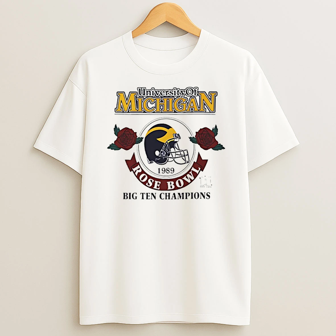 University Of Michigan Wolverines Basketball Rose Bowl Big Ten Champions Shirts