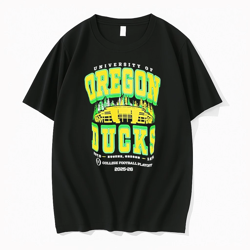 University Of Oregon Ducks College Football Playoff 2025 26 Shirts