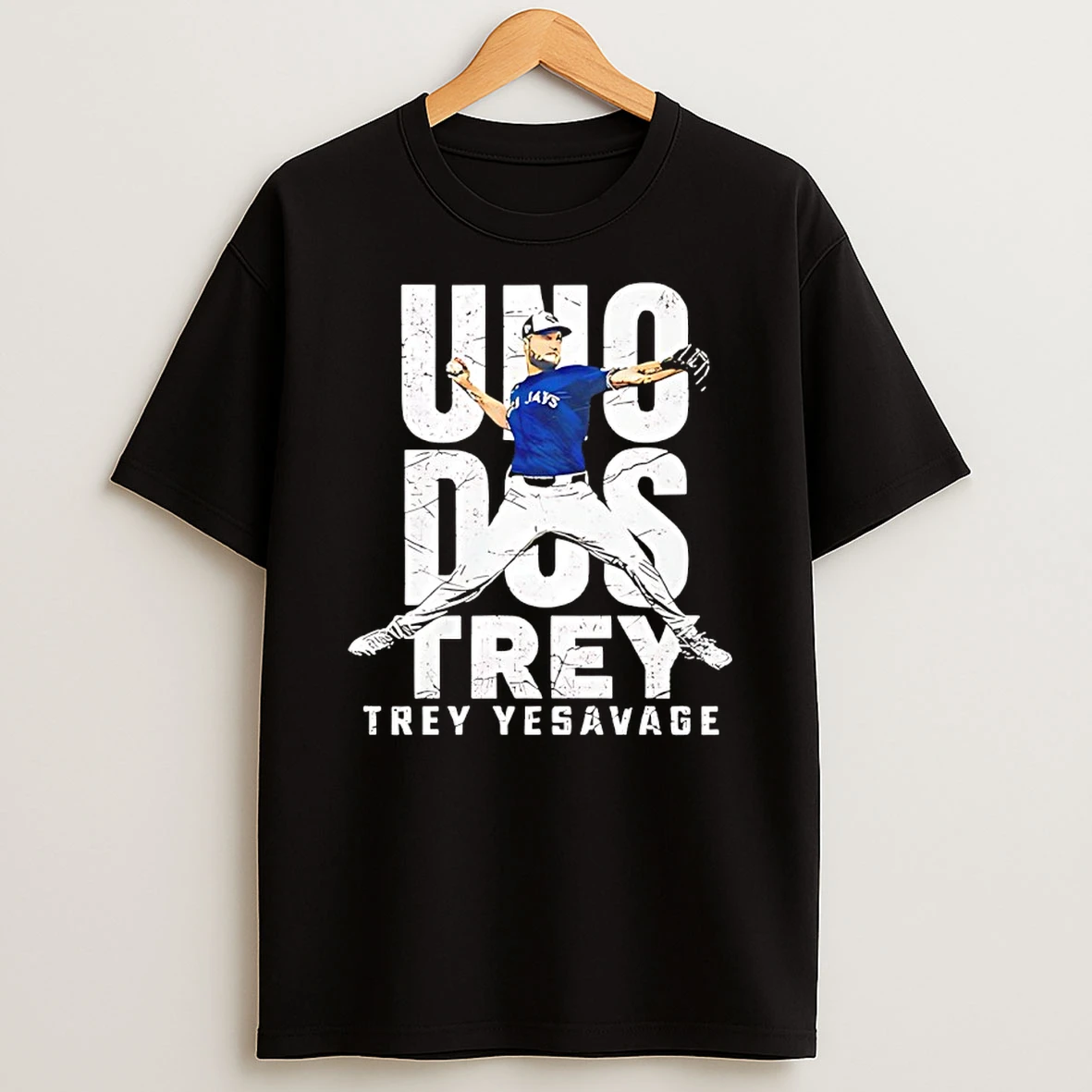 Uno Dos Trey Trey Yesavage Toronto Blue Jays Shirts