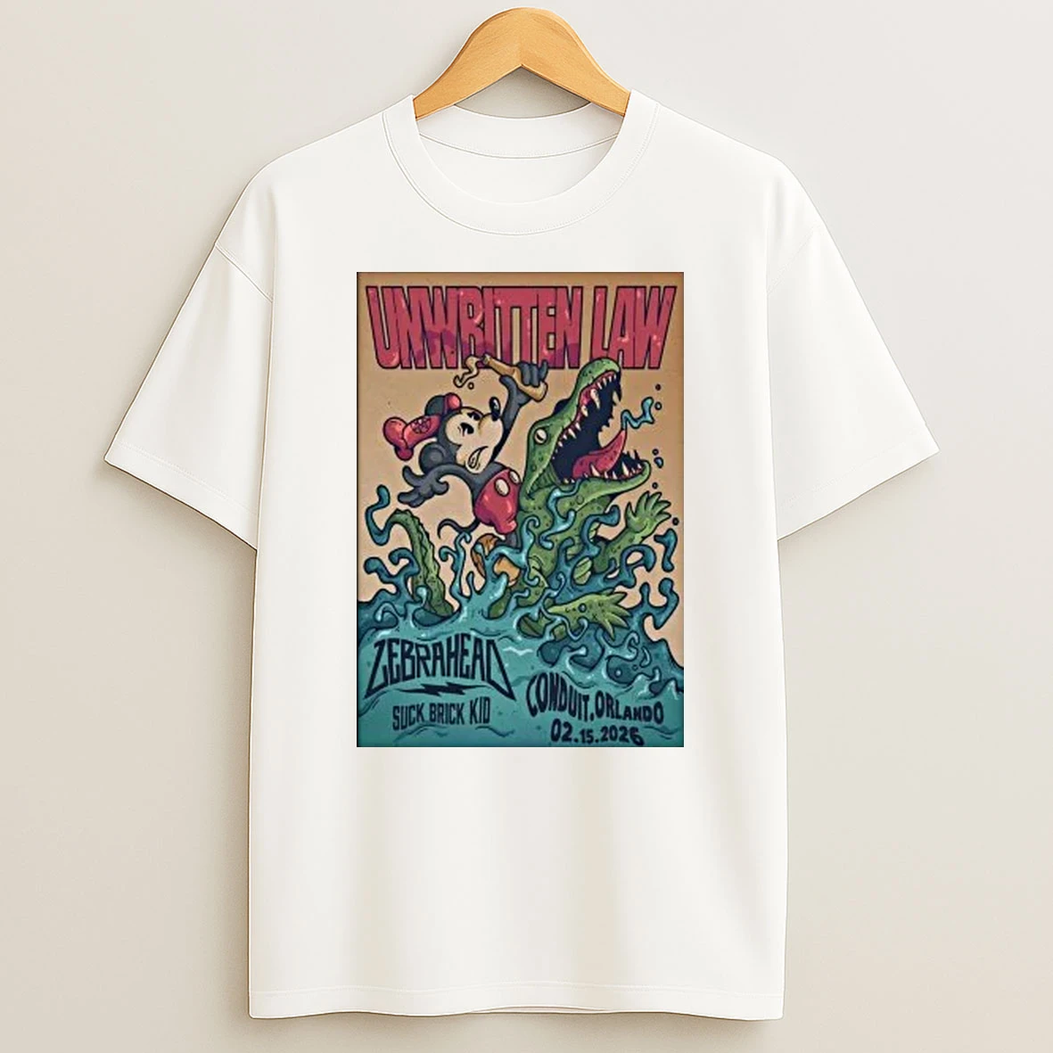 Unwritten Law Event Winter Park Fl On Feb 15 2026 Shirts