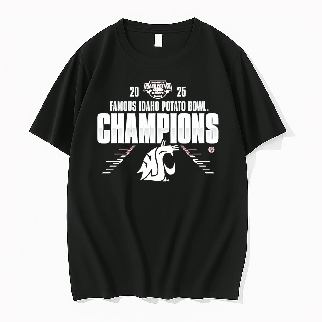 Utah State 2025 Famous Idaho Potato Bowl Champions Shirts