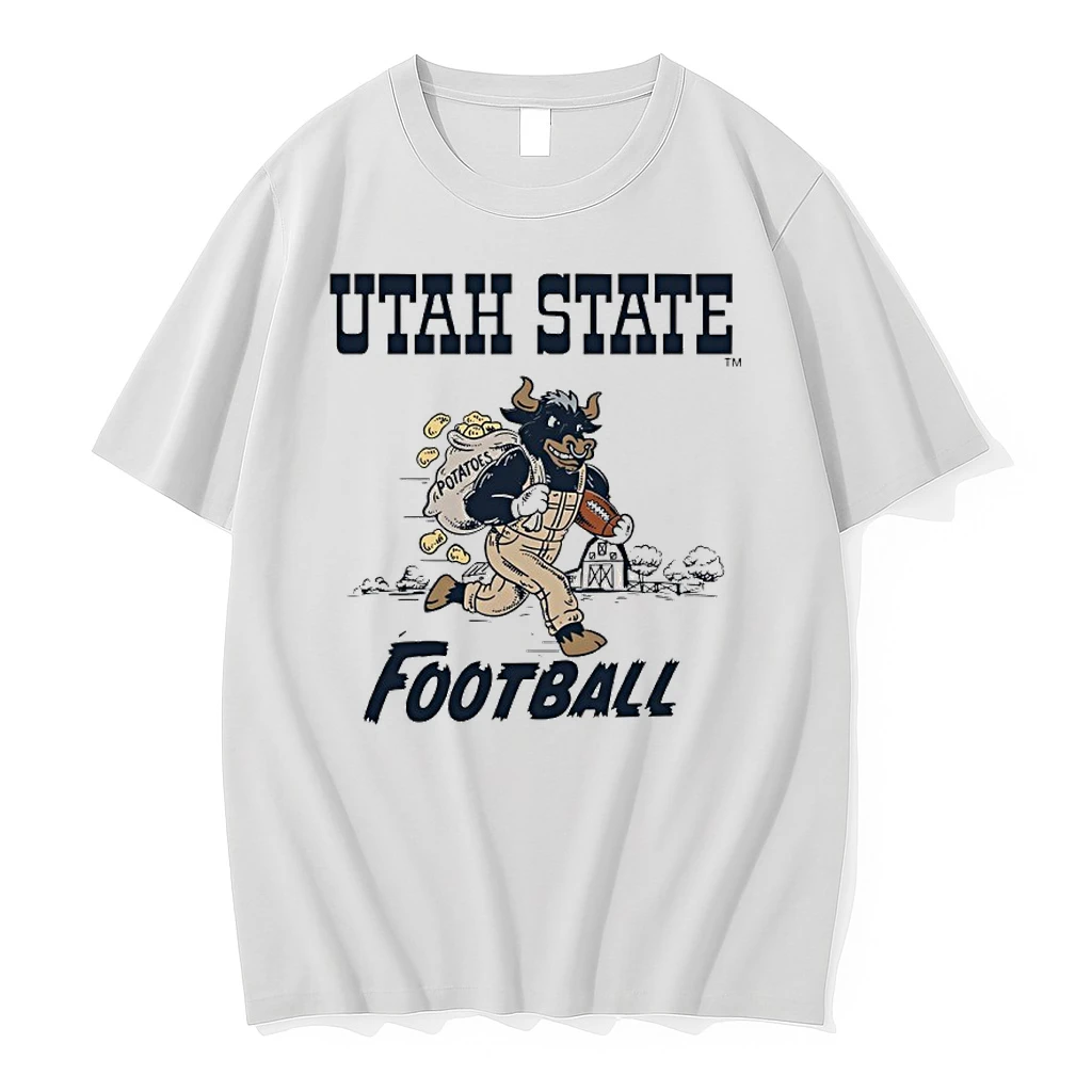Utah State University Football Potato Mascot Shirts